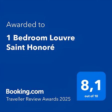 1 Bedroom Louvre Saint Honore Free Netflix Paris Bagian luar foto
